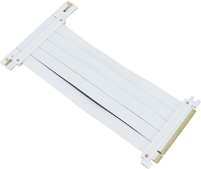 كابل رافع PCIe 4.0 X16 بطول 20 سم لبطاقات RTX4090 و RX8900، متوافق على نطاق واسع، بلون الأبيض من مادة ABS - Image 4